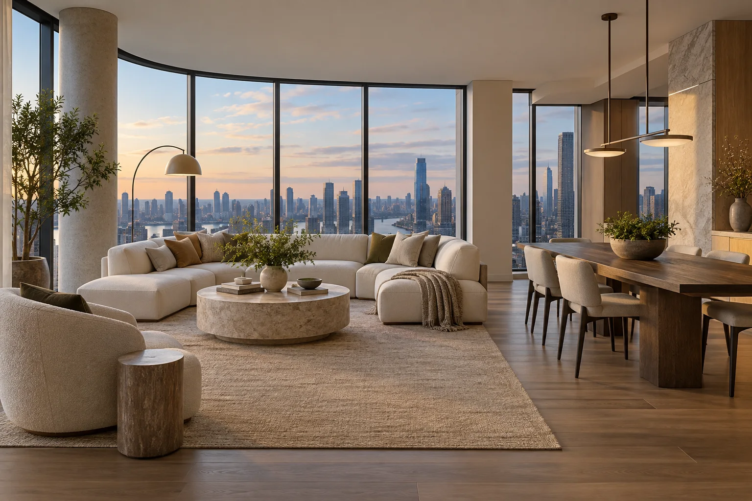 The Meridian 24C — Room to spread out above the city
